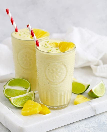 Pineapple Coconut Lime Smoothie
