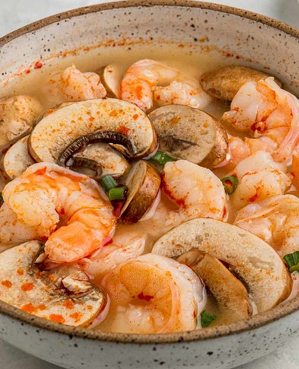 Homemade Tom Yum Soup