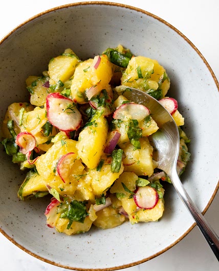 Herbed Potato Salad with Mustard Vinaigrette