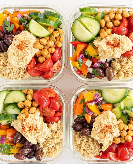 Mediterranean Lunch Box (Meal Prep)
