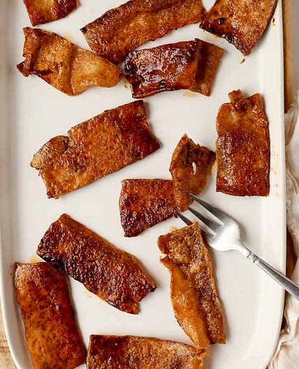 Crispy Tofu Bacon in 10 Minutes