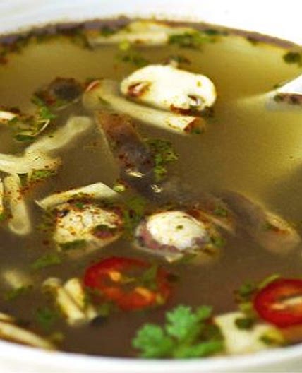 Mushroom tom yum