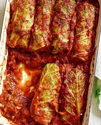 Vegetarian Stuffed Cabbage