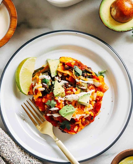 Butternut Squash Enchilada Casserole