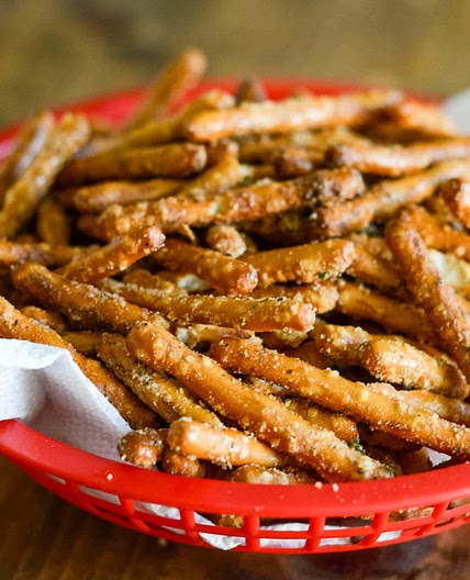 Air Fryer Seasoned Pretzels (Gluten-Free)