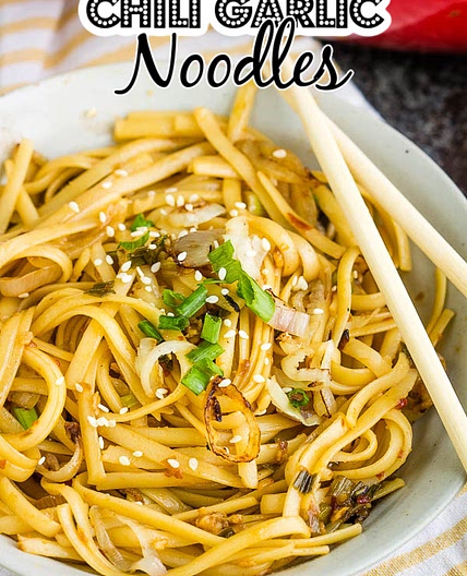 Easy Chili Garlic Noodles Recipe