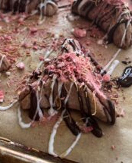 Rainbow Hamantaschen