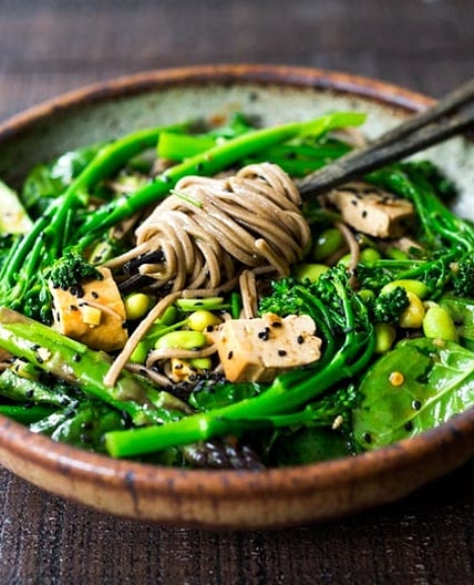 Jade Noodles (Vegan soba noodles)