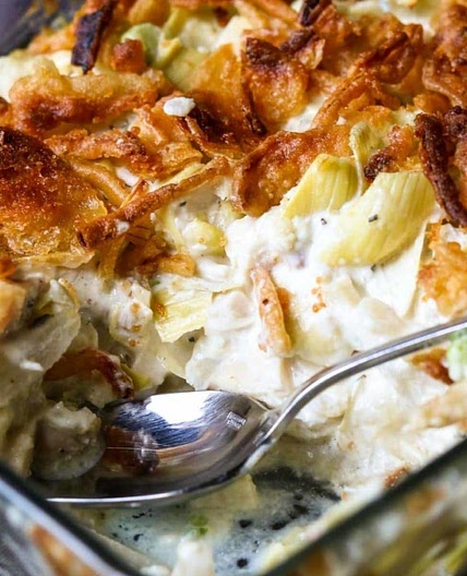 Baked Artichoke Chicken Salad