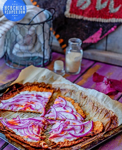 hCG Diet Phase 2 Recipe | Buffalo Chicken Meatza - AP