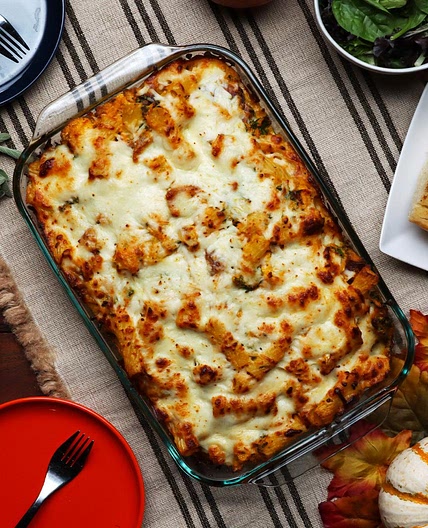 Creamiest Fall Ziti Recipe by Tasty