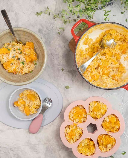 Butternut Pumpkin Baked Risotto