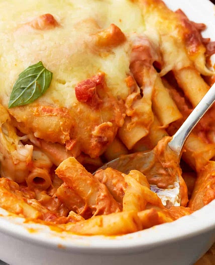 Baked Ziti Recipe without Ricotta