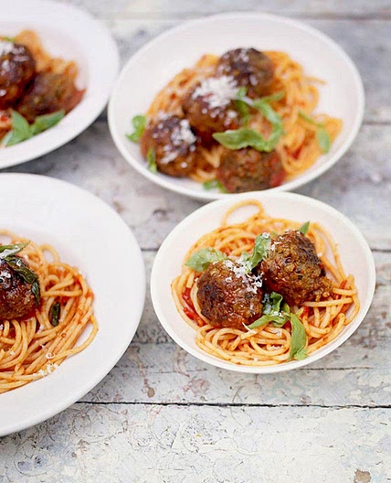 Meatballs & pasta