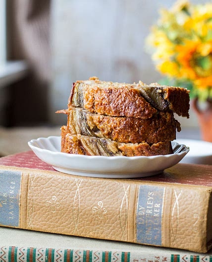 Healthy Honey Banana Bread with Cinnamon Swirl