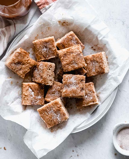 Apple Cider Donut Bars (or Blondies)