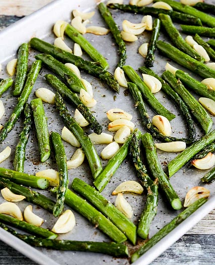 Roasted Asparagus with Garlic
