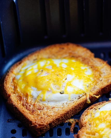 Air Fryer Egg and Toast