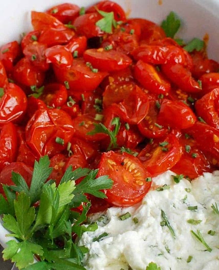 Goat Cheese and Roasted Tomato Dip