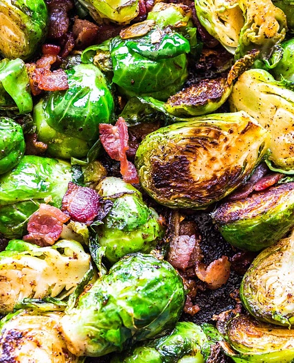Keto Brussels Sprouts with Bacon