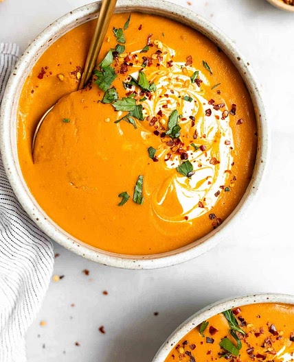 Red Lentil and Carrot Soup