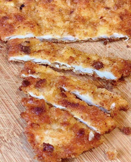 Crunchy Chicken Schnitzel
