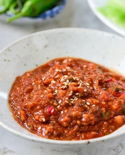 Ssamjang (Sauce for Korean Lettuce Wraps)