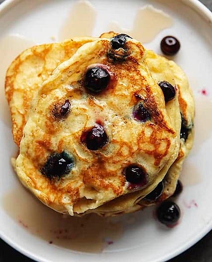 Keto Blueberry Pancakes