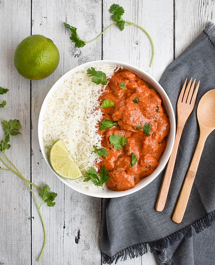 Dr. Rachel's Favorite Low-FODMAP Chicken Tikka Masala Recipe; Gluten-free