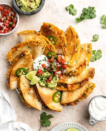 Baked Chicken Quesadillas