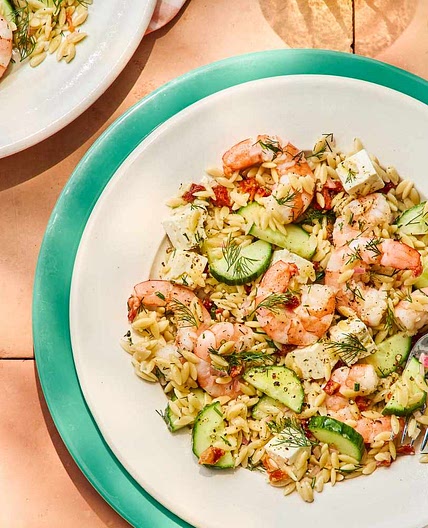 Shrimp Orzo Salad