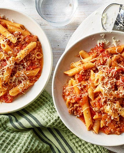 One-pan turkey bolognese