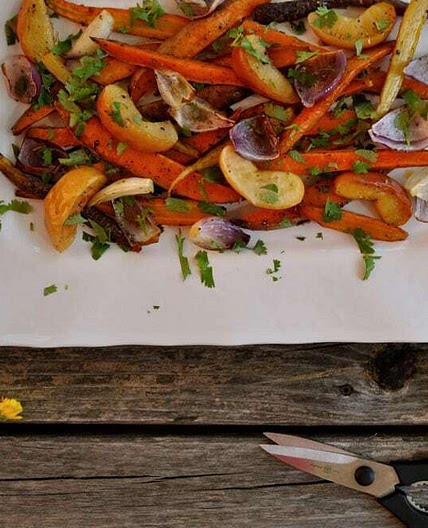 Roasted Roots & Apples