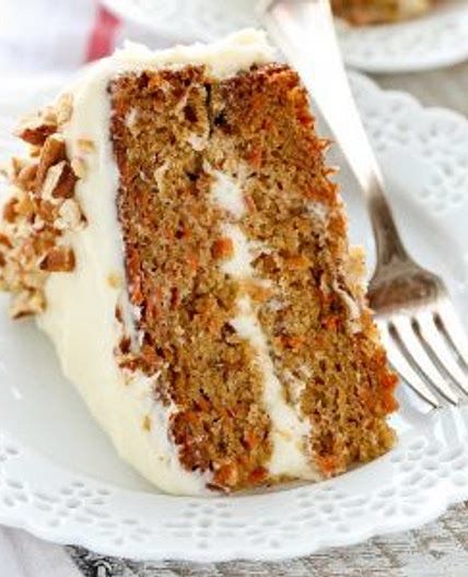 The BEST Carrot Cake with Cream Cheese Frosting