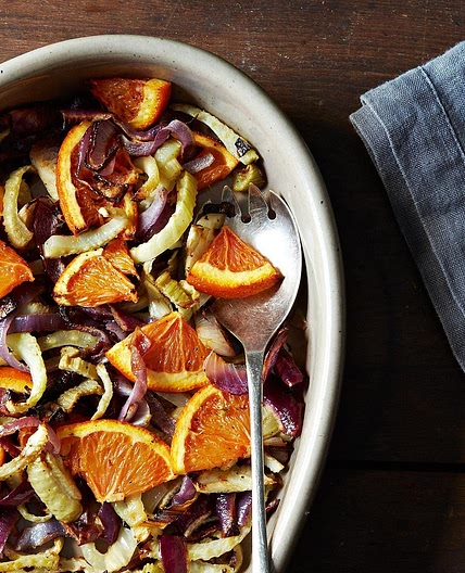Molly Stevens' Roasted Fennel, Red Onion, and Orange Salad