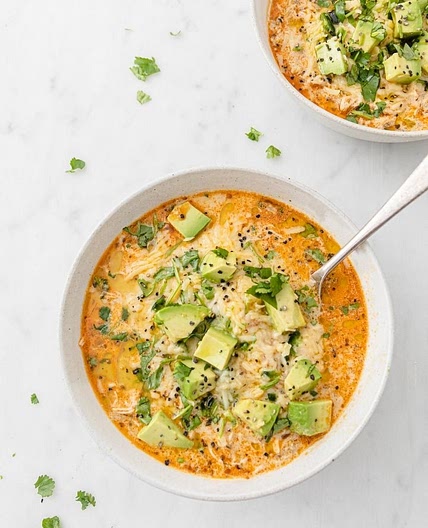 Keto Instant Pot White Chicken Chili