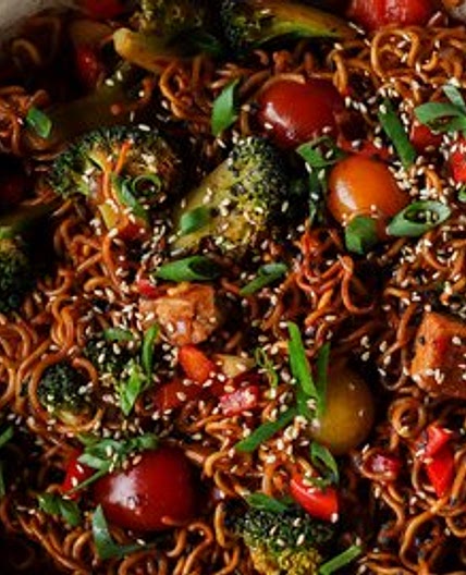Spicy Garlic Wok Noodles