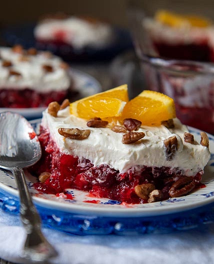 Cranberry Raspberry Jello Salad (5 Mins Prep)