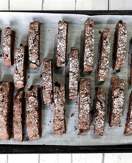 Christmas Double Chocolate Biscotti Recipe
