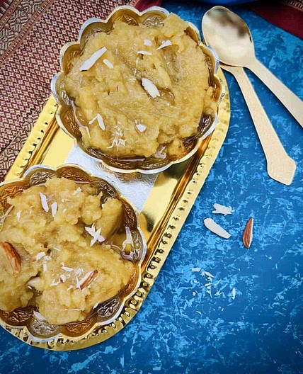 Moong Dal Halwa in Instant Pot