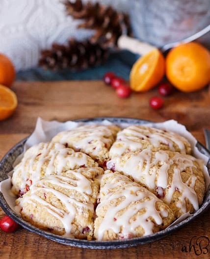 Cranberry Orange Scones