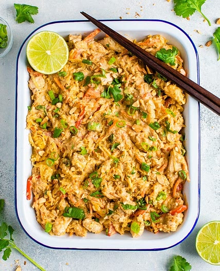 Spaghetti Squash Pad Thai
