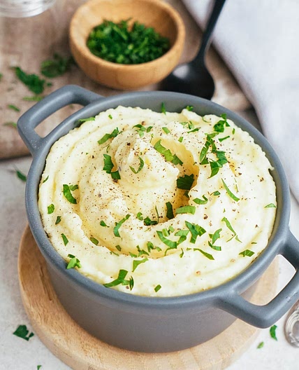Crockpot Mashed Potatoes without Chicken Broth