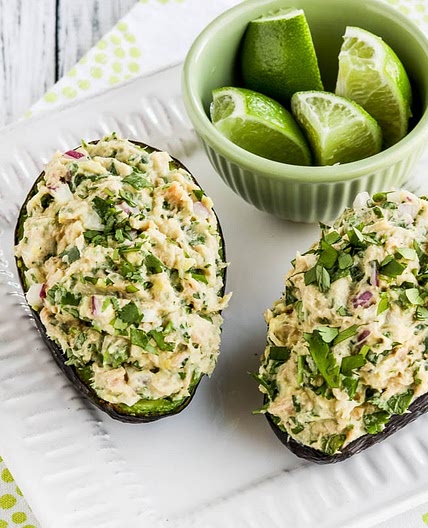 Tuna Stuffed Avocado
