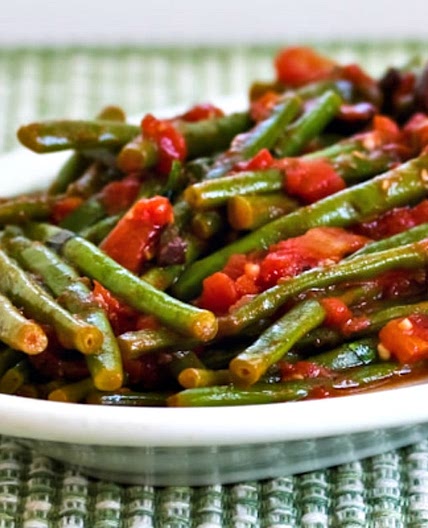 Green Beans with Tomatoes