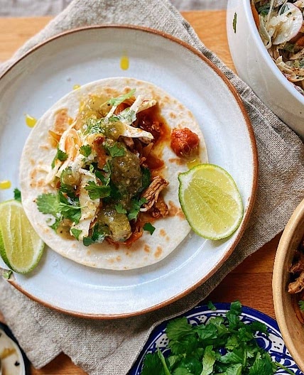 Easy Chicken & Chorizo Tacos