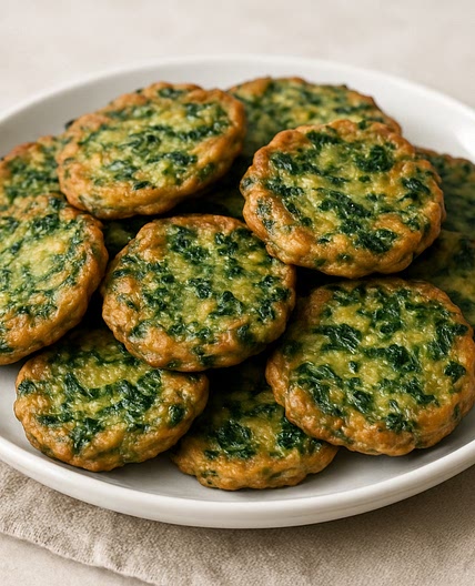 Buñuelos de espinaca faciles (chatty)