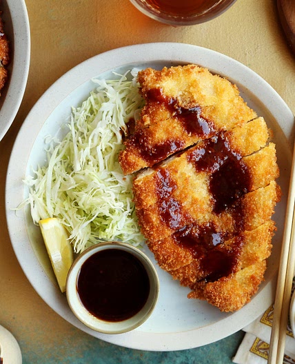 Crisp Panko Chicken Cutlets w/Tonkatsu Sauce