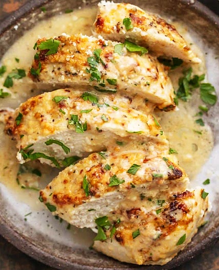 Baked Caesar Chicken Recipe