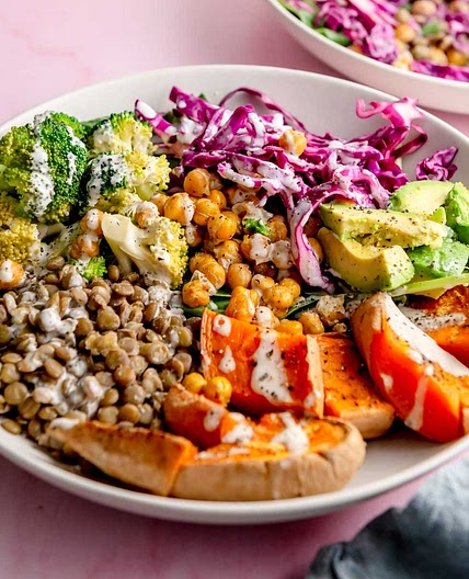 Sweet Potato Buddha Bowl